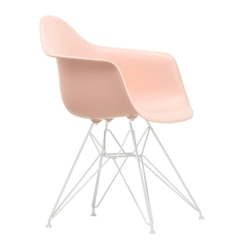 Cadeira de Braços em Plástico Eames DAR / Base Branca
